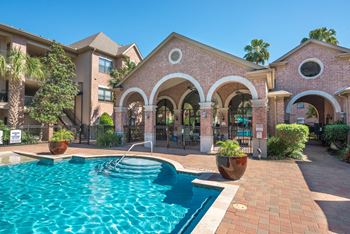 the swimming pool at the preserve at polo apartments fl